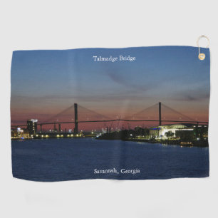 Talmadge Bridge Golf Handtuch
