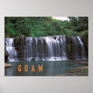 Talofofo Fall Guam Poster