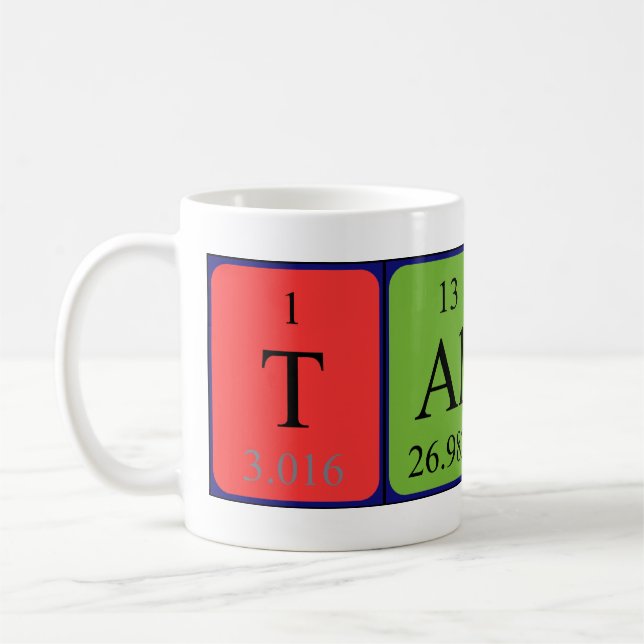 Talon Periodenname Tasse (Links)