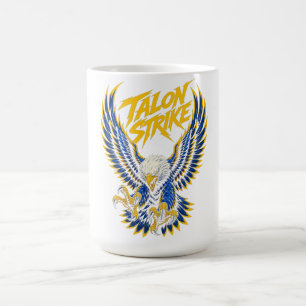 Talon Strike Eagle Graphic Herren T-Shirt Kaffeetasse