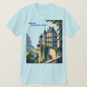 Talüberblick – Das Schloss auf dem Hügel T-Shirt