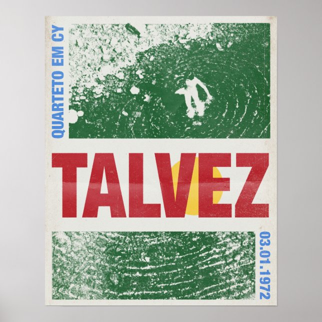 Talvez von Quarteto Em Cy Poster (Vorne)