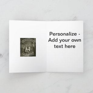 Tam O Shanter Burns Nacht Zitat In Grau Feiertagskarte