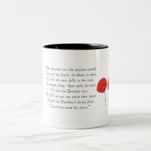 Tam O'Shanter Kaffee-Tasse Zweifarbige Tasse