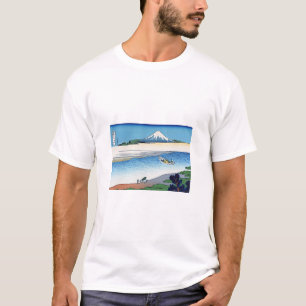 Tama-Fluss in der Provinz Musashi T-Shirt