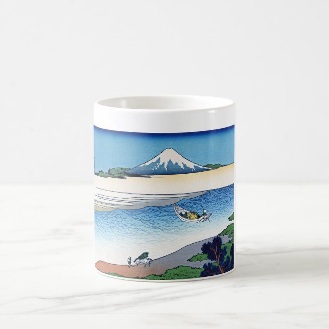 Tama River in der Provinz Musashi Kaffeetasse (Mittel)