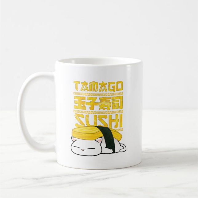 Tamago Sushi Cat Kaffeetasse (Links)