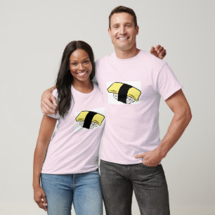 Tamago Sushi-Eierbrötchen-Sushi Maki japanische T-Shirt