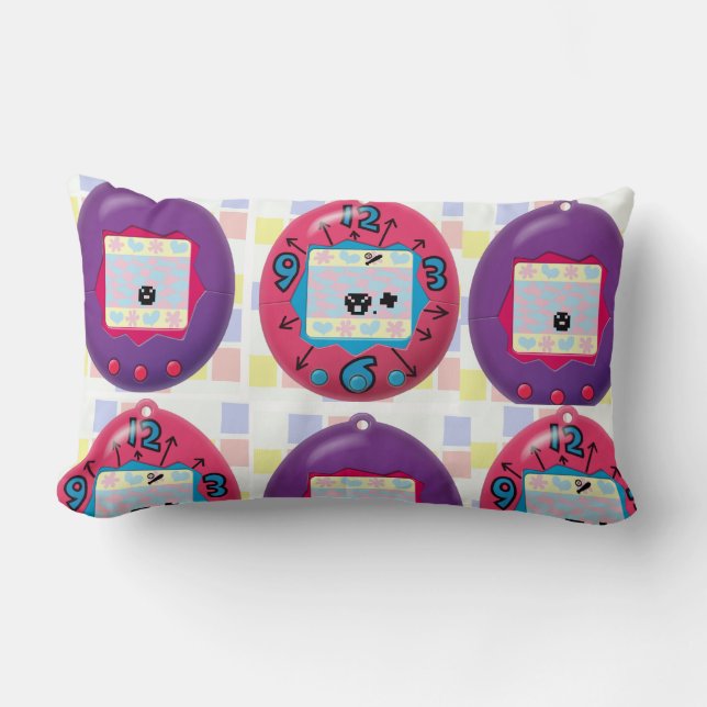 Tamagotchi Pillow Lendenkissen (Vorderseite)