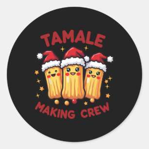 Tamale Crew Tamale Paradies für Kletterhexen: Runder Aufkleber