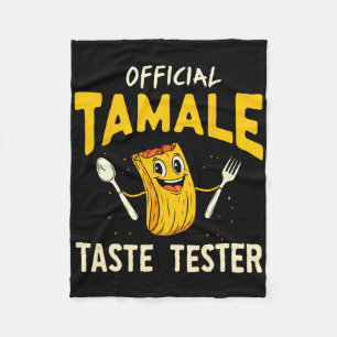 Tamale Geschmackstester Lustiges mexikanisches Ess Fleecedecke