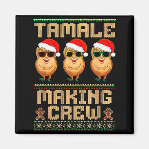 Tamale-Machende-Crew Tamale-Saison Lustiges mexika Magnet