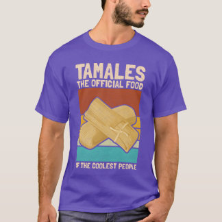 Tamales Essen der coolsten Meicanamale retro T-Shirt