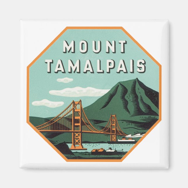 Tamalpais Gepäcksiegel Magnet (Vorne)