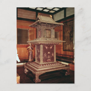 Tamamushi-Schrein vom Horyu-Ji-Tempel Postkarte
