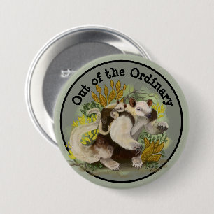 Tamandua Anteater Button