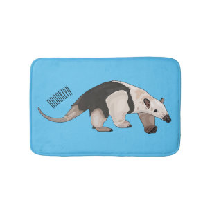 Tamandua-Cartoon-Abbildung Badematte