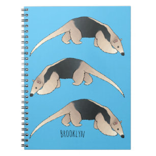 Tamandua-Cartoon-Abbildung Notizblock