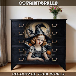 Tamara De Lempicka Tribut - Die Hexe Seidenpapier