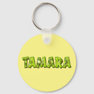 Tamara Name Kiwi Design Schlüsselanhänger