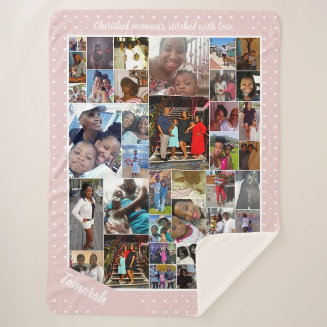 Tamarah Sherpa Blanket Sherpadecke (Vorderseite)