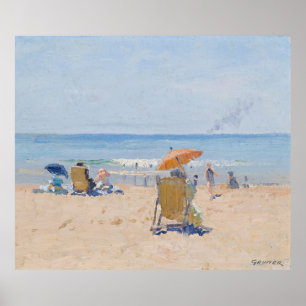 Tamarama Strand - Elioth Gruner Poster
