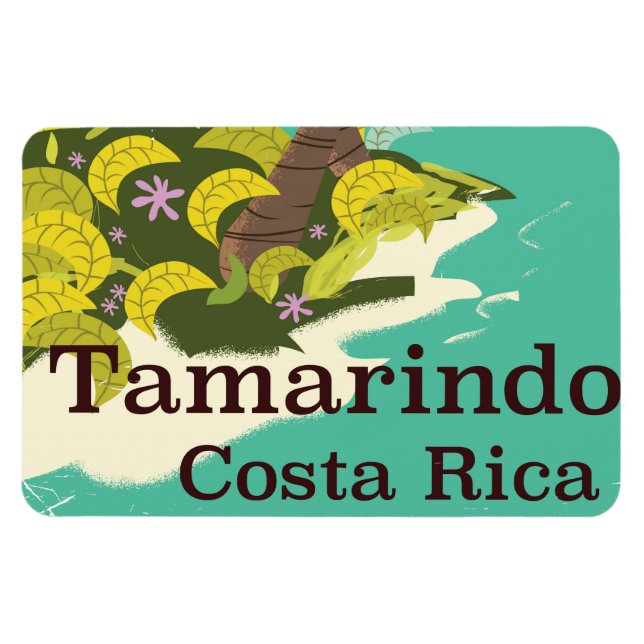 Tamarindo Costa Rica Reiseplakat Magnet (Horizontal)