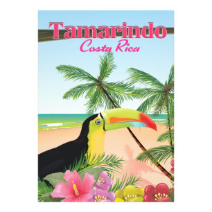 Tamarindo Costa Rica Strandurlaub Poster