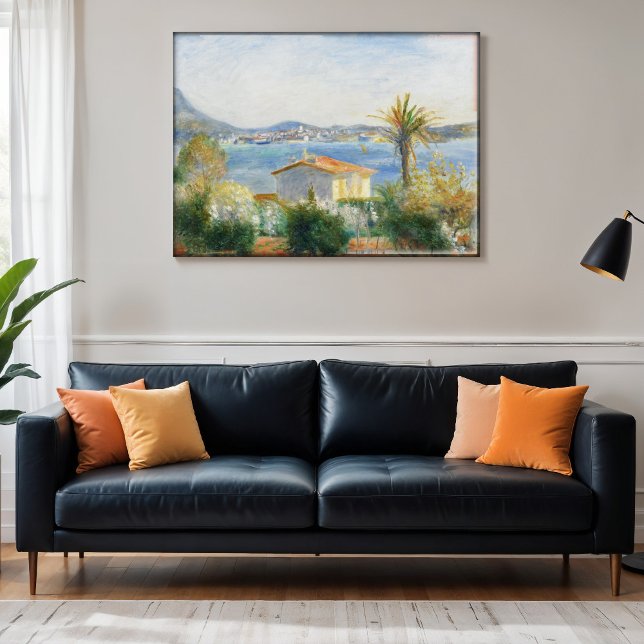 Tamaris, Frankreich, von Auguste Renoir Poster (Von Creator hochgeladen)