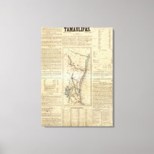 Tamaulipas, Mexiko Leinwanddruck