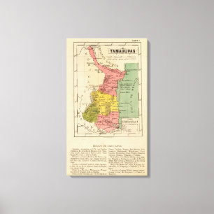 Tamaulipas, Mexiko Leinwanddruck