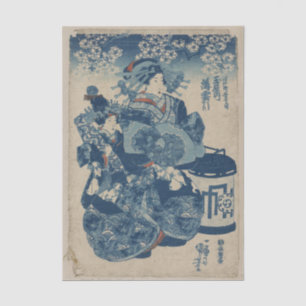 Tamaya uchi Usugumo von Utagawa Kuniyoshi Seidenpapier