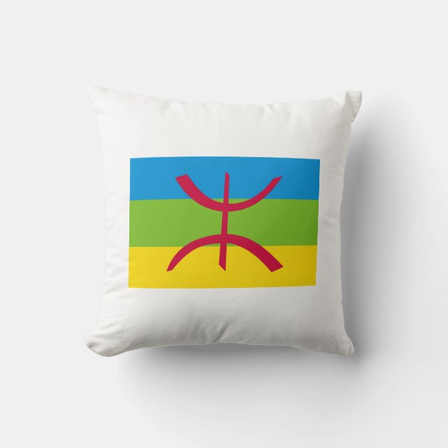 Tamazight-Flagge Kissen (Vorderseite)