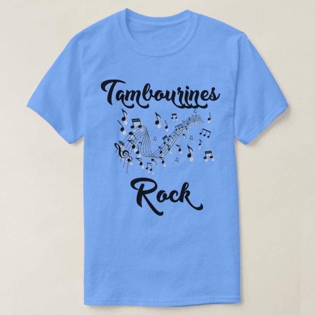 Tambourine Geschenke  T-Shirt (Design vorne)