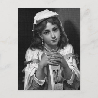 Tambourine Girl Postkarte