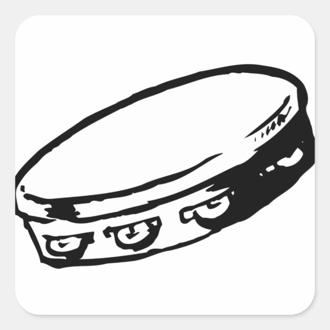 Tambourine Stickers (Vorderseite)