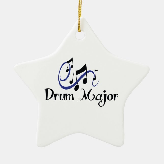 TAMBOURMAJOR KERAMIKORNAMENT (Vorne)