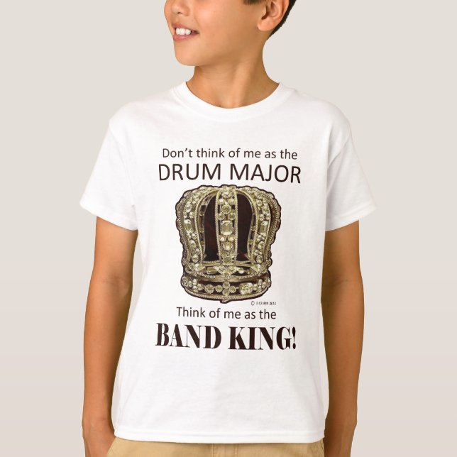 Tambourmajor König T-Shirt (Vorderseite)