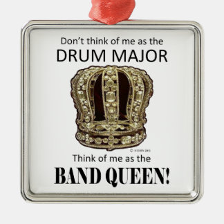 Tambourmajor Königin Ornament Aus Metall