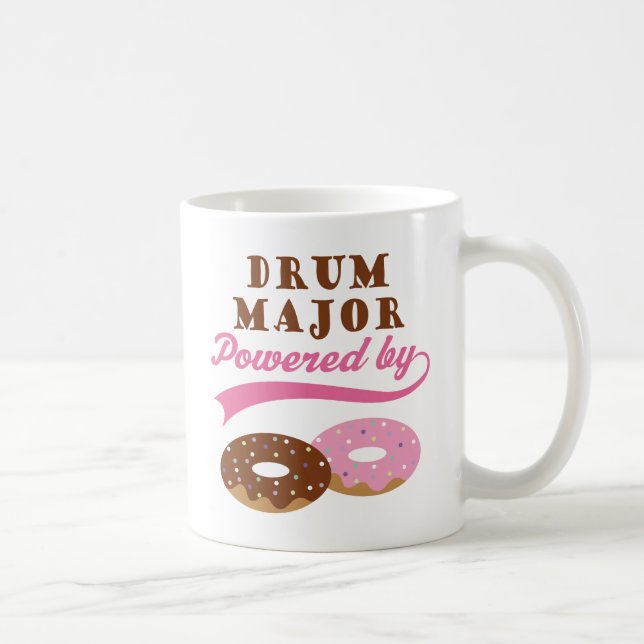 Tambourmajor lustiges Geschenk Tasse (Rechts)