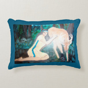 Tame Deer Accent Pillow Dekokissen