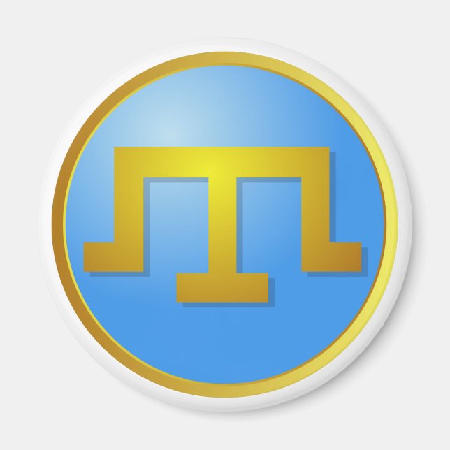 Tamga von Krim Tatars Magnet (Vorne)