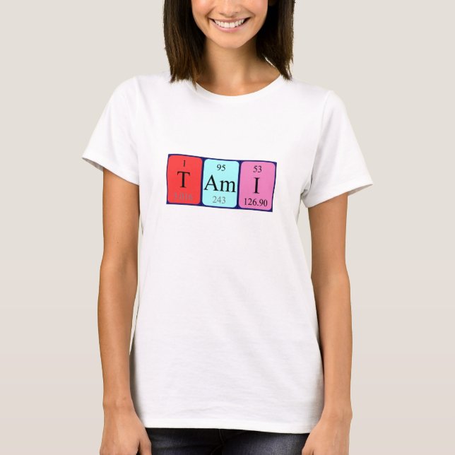 Tami Periodenname Shirt (Vorderseite)
