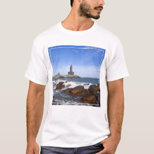 Tamil Nadu Heiliges Thiruvalluvar Statue- , Indien T-Shirt