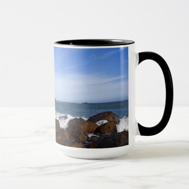 Tamil Nadu Heiliges Thiruvalluvar Statue-|, Indien Tasse (Rechts)