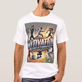 Tamilische Sportmotivation | Intensive Entschlosse T-Shirt