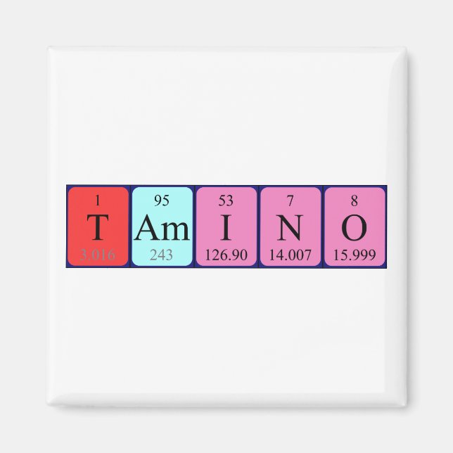 Tamino-Periodenmagnet Magnet (Vorne)