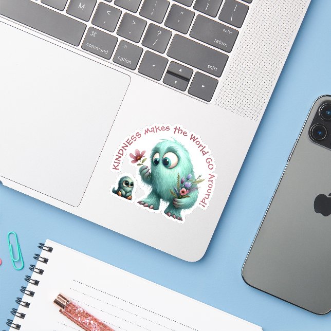 Tammy: Handlungen der Freundlichkeit Aufkleber (Laptop mit iPhone)