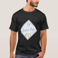 Tampa Bay Baseball Fan Florida Map Staat Kontur F