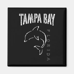 Tampa Bay Florida Dolphin Souvenir Magnet